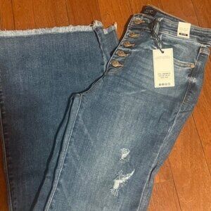 JUDY BLUE DENIM FLARE JEANS - SZ 5/27 - NEW W/TAGS